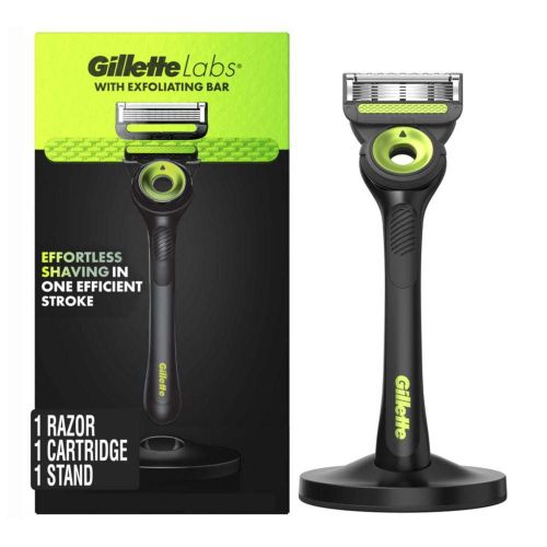 Gillette Labs with Exfoliating Bar Mens Razor Neon Edition - 1 Handle, 1 Blade Refill Gillette Labs with Exfoliating Bar Mens Razor Neon Edition - 1 Handle, 1 Blade Refill