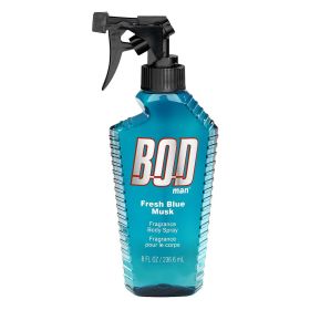 BOD Man Fragrance Body Spray, Blue Musk, 8 fl oz