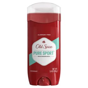 Old Spice Aluminum Free Deodorant Stick for Men, High Endurance Pure Sport, 3.4 oz