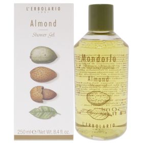 Almond Shower Gel by LErbolario for Unisex - 8.4 oz Shower Gel