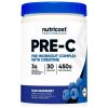 Nutricost Pre-C, Pre-Workout Complex with Creatine Powder (Blue Raspberry) - Boost Fitness Routines, 450g