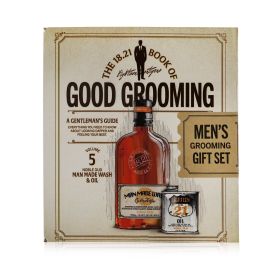 18.21 MAN MADE - Book of Good Grooming Gift Set Volume 5: Noble Oud (Wash 532ml + Oil 60ml) GSV5NO/542797 2pcs