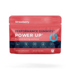 Strawberry Power Up Pre-Workout Supplements (12-Pack)