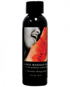 Earthly Body Edible Massage Oil Watermelon 2oz (SKU: TCN-7750-204)