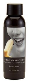 Earthly Body Edible Massage Oil Banana 2oz (SKU: EBMSE210)